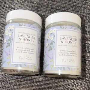 Lavender & Honey Aromatherapy Candle